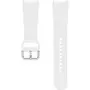 Samsung Galaxy Watch 4 44 mm - Bratara Sport Band (M/L), fluororelastomer - Alb