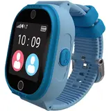 Smartwatch MyKi Watch 4 Lite cu tripla localizare (LBS, GPS, Wi-Fi), impermeabil, Albastru