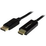 DisplayPort to HDMI Cable “ 6ft / 2m - 4K 30Hz “ Black “ DP to HDMI Adapter Cable for Your 4K HDMI Monitor / TV (DP2HDMM2MB) - video cable - DisplayPort / HDMI - 2 m