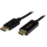 5m (16 ft) DisplayPort to HDMI Adapter Cable - 4K DisplayPort to HDMI Converter Cable - Computer Monitor Cable (DP2HDMM5MB) - video cable - DisplayPort / HDMI - 5 m