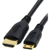 HDACMM2M, 2m High Speed HDMI Cable with Ethernet HDMI to HDMI Mini - HDMI with Ethernet cable - 2 m