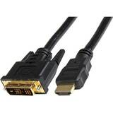StarTech HDDVIMM1M, 1m HDMI to DVID Cable M/M - video cable - HDMI / DVI - 1 m