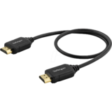 Premium Certified High Speed HDMI 2.0 Cable with Ethernet - 1.5ft 0.5m - HDR 4K 60Hz - 20 inch Short HDMI Male to Male Cord (HDMM50CMP) - HDMI with Ethernet cable - 50 cm