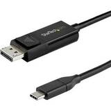 StarTech CDP2DP141MBD, 3ft (1m) USB C to DisplayPort 1.4 Cable 8K 60Hz/4K - Reversible DP to USB-C or USB-C to DP Video Adapter Cable HBR3/HDR/DSC - USB / DisplayPort cable - 1 m