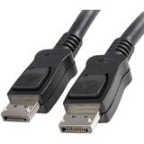 DISPL1M, 1m DisplayPort 1.2 Cable with Latches M/M DisplayPort 4k - DisplayPort cable - 1 m