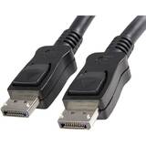 DISPL3M, 3m Certified DisplayPort 1.2 Cable M/M with Latches DP 4k - DisplayPort cable - 3 m