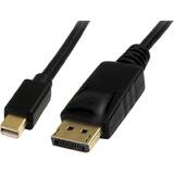 6ft Mini DisplayPort to DisplayPort Cable - M/M - mDP to DP 1.2 Adapter Cable - Thunderbolt to DP w/ HBR2 Support (MDP2DPMM6) - DisplayPort cable - 1.8 m