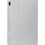 Galaxy Tab S7 Plus 12.4" (T970), Galaxy Tab S7 FE (T730/T736) - Husa tip Book Cover - Gri deschis