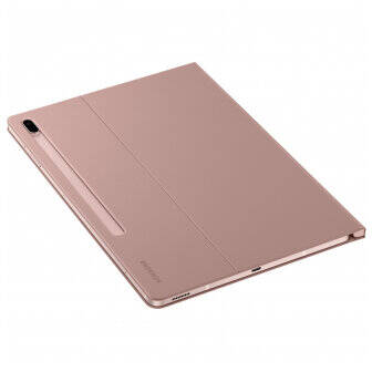 Galaxy Tab S7 Plus 12.4" (T970), Galaxy Tab S7 FE (T730/T736) - Husa tip Book Cover - Roz