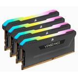 Memorie RAM Corsair Vengeance RGB PRO SL - DDR4 - kit - 64 GB: 4 x 16 GB - DIMM 288-pin - 3200 MHz / PC4-25600 - unbuffered
