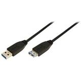 Logilink USB extension cable - 1 m, CU0041
