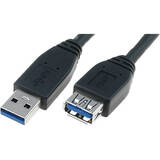 USB extension cable - USB Type A to USB Type A - 3 m, AK-300203-030-S