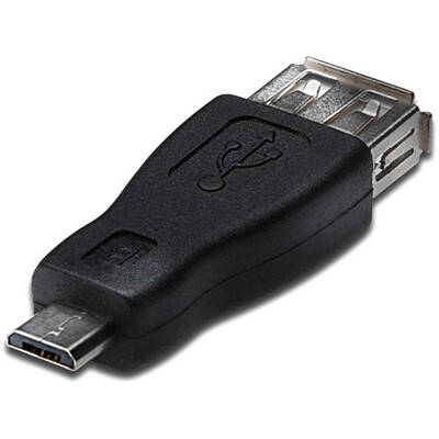 Adaptor AKYGA AK-AD-08 cable gender changer USB USB type micro-B Black
