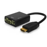 Adaptor SAVIO VGA (D-Sub) -> HDMI Type A (Standard) Black, CL-23