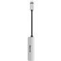 Adaptor Baseus Audio AUX splitter  3.5 mm mini jack cable for headphone + microphone, 20cm black, 30619