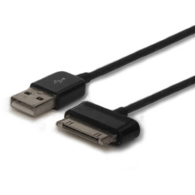 Adaptor SAVIO CL-33 mobile phone cable Black 1 m USB A Samsung 30-pin