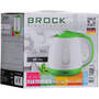 BROCK WK 0712 GR electric 1.8 L 1100 W White, Green