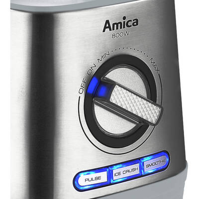 Amica BTM5012 blender 1.5 L Tabletop blender 800 W Stainless steel
