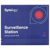 Accesoriu Retea Synology  Surveillance Device License Pack - license - 4 cameras