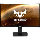 Monitor Asus LED Gaming TUF VG32VQR Curbat 31.5 inch 1 ms Negru HDR FreeSync Premium 165 Hz