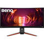 Monitor BenQ Gaming MOBIUZ EX3415R Curbat 34 inch 1 ms Negru HDR FreeSync Premium 144 Hz