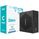 ZBOX CI331 nano, Procesor Celeron N5100 1.1GHz Jasper Lake, no RAM, no SSD, UHD Graphics, no OS