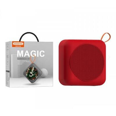 SOMOSTEL Boxa portabila MAGIC H230 RED 5W - USB + MEMORY CARD READER - WATER RESISTANT