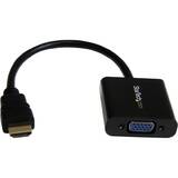 HDMI to VGA Adapter Converter for Desktop PC / Laptop / Ultrabook - 1920x1080 - video interface converter - HDMI / VGA - 24.5 cm