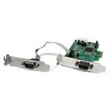 2 Port Low Profile Native RS232 PCI Express Serial Card with 16550 UART - PCIe RS232 - PCI-E Serial Card (PEX2S553LP) - serial adapter - PCIe - RS-232 x 2