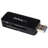 Card Reader StarTech  USB 3.0 Multimedia Memory - Portable SDHC MicroSD - External USB Flash (FCREADMICRO3) - - USB 3.0