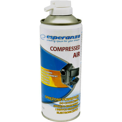 Solutie de curatare Esperanza ES103 compressed air duster 400 ml