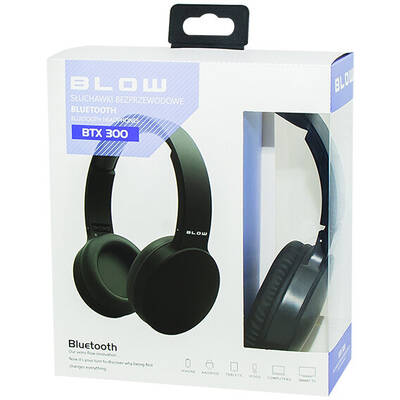 Casti Bluetooth Blow BTX300, Negre, 2.5h