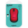 Mouse LOGITECH M220 Silent Red