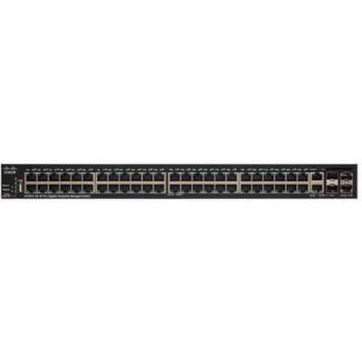 Switch Cisco SG350X-48P 48-port Gigabit POE Stackable Switch