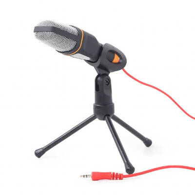 Microfon Gembird  Desktop microphone with a tripod, MIC-D-03, black