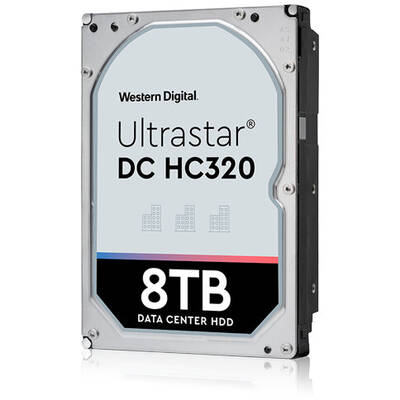 Hard disk server WD ULTRASTAR, DC HC320, 8TB, 3.5", 7200rpm, SATA3, 256MB, 512N, Model: HUS728T8TALE6L4