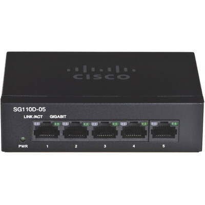 Switch Cisco SG110D-05 5-Port Gigabit
