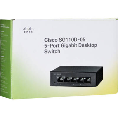 Switch Cisco SG110D-05 5-Port Gigabit