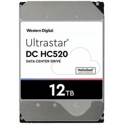 Hard disk server WD Ultrastar HE12 12TB SATA 6Gb/s 512E ISE 7200Rpm HUH721212ALE600 24x7 3.5inch Bulk