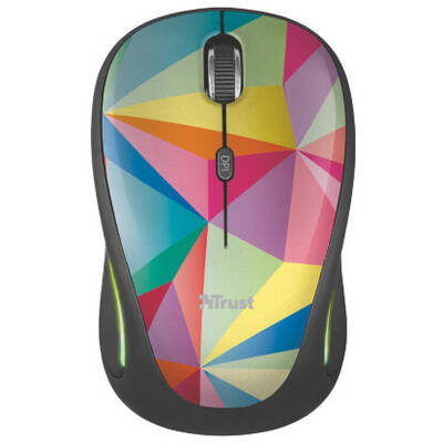 Mouse TRUST Yvi FX Wireless Multicoloured