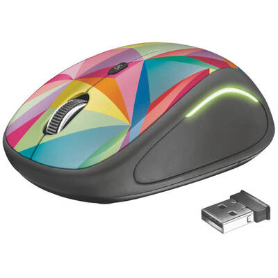 Mouse TRUST Yvi FX Wireless Multicoloured