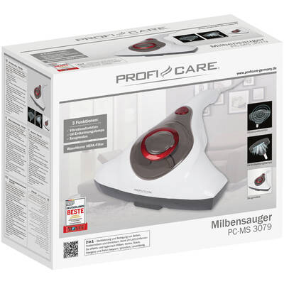 Aspirator PROFICARE PC-MS 3079 handheld vacuum White Bagless