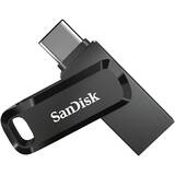 Memorie USB SanDisk Ultra Dual Drive USB flash drive 128 GB USB Type-A / USB Type-C 3.2 Gen 1 (3.1 Gen 1) Black, Silver