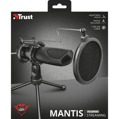 Microfon TRUST GXT 232 Mantis Black PC