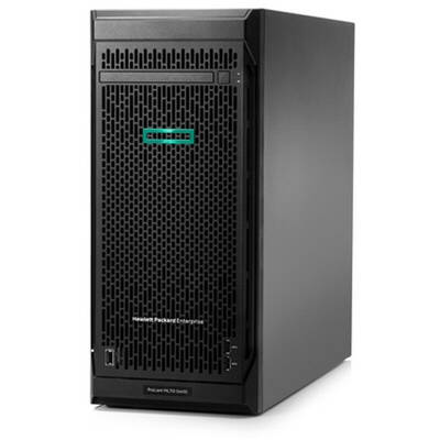 Sistem server HP ProLiant ML110 Gen10 Tower 4.5U, Procesor Intel Xeon Silver 4210R 2.4GHz Cascade Lake, 16GB RDIMM RAM, Smart Array P408i-p, 8x SFF