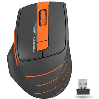 Mouse A4Tech FG30 Wireless Black-Orange