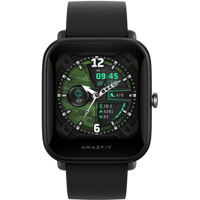 Smartwatch HUAMI Amazfit Bip U Pro 3.63 cm (1.43") IPS Black GPS (satellite)