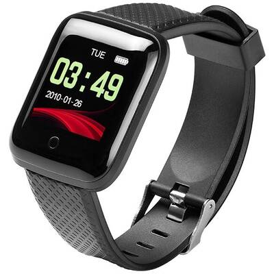 Smartwatch TRACER T-Fit Limana S6  Black TRAFON46581