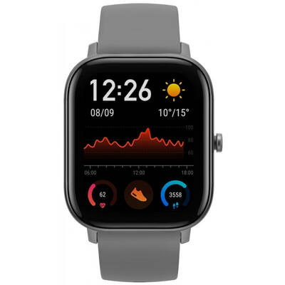 Smartwatch HUAMI Amazfit GTS smartwatch AMOLED 4.19 cm (1.65") Gray GPS (satellite)