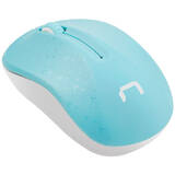 Mouse Natec Wireless Toucan Blue and White 1600DPI